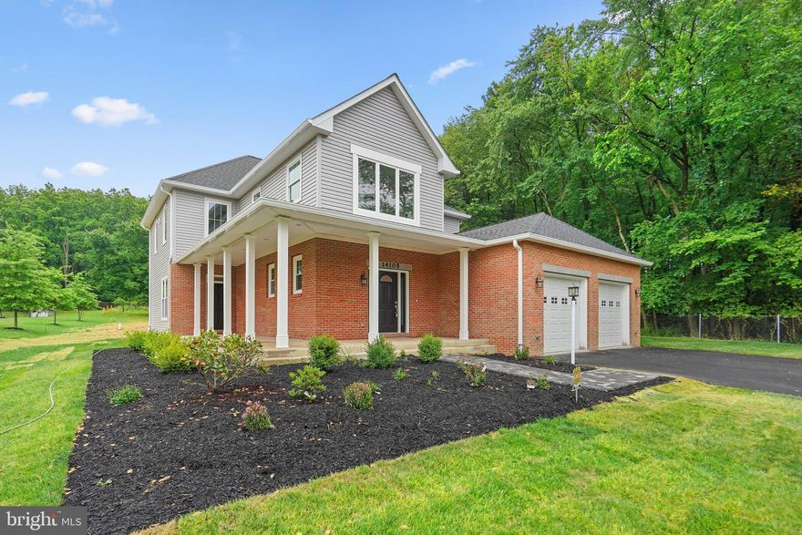 The brand new home, constructed by a Montgomery County high school trades program under the talent of a myriad of construction specialists, stands proudly on a beautiful level lot on a wonderful not-thru street! With four bedrooms and 3 1/2 baths, this residence offers ample space for comfort and convenience. The exterior boasts a charming wraparound porch perfect for relaxation and enjoying the surrounding scenery. A delightful addition to the property is a screened in porch, as well as a gazebo, providing an inviting space for outdoor gatherings and leisurely moments. Inside this gem, the home showcases gorgeous wood floors and open concept living. soaring ceilings, an abundance of windows and a stunning upper-level office accessed via a glass door and featuring a cathedral ceiling and plentiful windows allowing natural light to illuminate the space and create an inspiring atmosphere for work, study or even an exercise room. This unique feature brings a touch of elegance and modernity to the home’s design. The main level kitchen is a masterpiece designed to seamlessly integrate with the dining and living areas. It exudes a modern and luxurious ambiance perfect for both entertaining guests and enjoying daily life! Equipped with cutting-edge appliances and sleek finishes, this kitchen is a chef's dream. The countertops , crafted of silestone, provide ample workspace for culinary creations and is large enough for at least four stools promoting interaction with the chef! The upper level of this home offers a tranquil retreat with four bedrooms, two of which are en-suite bedrooms, providing an elevated level of privacy and comfort. The rooms are spacious, allowing for personalization and accommodating various furniture arrangements. The bedrooms, along with this level's office, provides a peaceful haven where you can retreat and unwind. An upper level laundry room is designed to bring convenience and efficiency to your daily routines.  The lower level is currently unfinished but holds great potential and a blank canvas ready for creative possibilities. With a rough-in for a full bath and the provision of a second washer and dryer, the groundwork is already in place and can be tailored to meet the unique desires of your needs. Overall, this home represents the combined efforts of a high school trades program, resulting in a beautiful and well-crafted dwelling that harmoniously blends functionality, aesthetic appeal, and a sense of community.