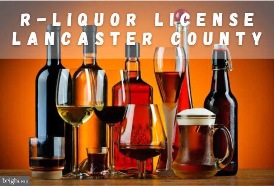 Clean R Liquor License for Sale. Currently in Lancaster City, can be moved anywhere in Lancaster County with the receiving municipality and PLCB approval. | LID 71407 | License #R1023