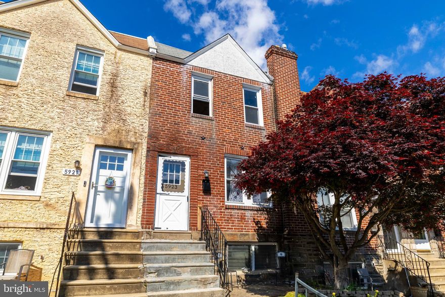 Opportunity knocks with this classic Roxborough rowhome with off-street parking! Literally a 2 minute walk to the trail entrance of beautiful Fairmount Park/Forbidden Drive. The main floor of this home features a formal living room, dining room, and eat-in kitchen with breakfast bar. Upstairs are 3 spacious bedrooms and a full bath. The basement is semi finished into a bonus room, a half bathroom, as well as a laundry area and inside access to the garage. This home is conveniently located within minutes to shopping, dining, all public transportation, and highway entrances. Why so cheap? This home needs extensive renovation throughout and is being sold strictly As-Is with any remaining contents. Seller will do no repairs as the price reflects the condition. An outstanding value for the house and location!