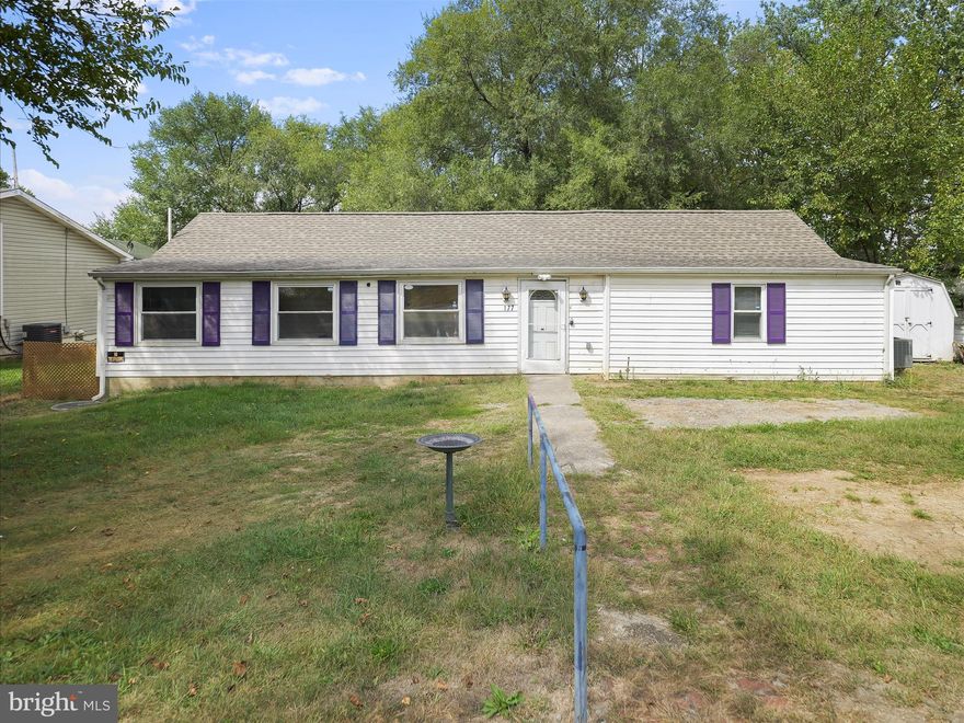 Opportunity awaits! This ranch-style home is full of potential and ready for your personal touch. Being sold strictly as-is, this 2-bedroom, 2-bathroom property is ideal for investors, DIY enthusiasts, or anyone looking to add value with a little TLC.
Features include an enclosed porch, living room, and eat-in kitchen with dining area. Primary bedroom with a walk-in closet and attached bath. Recent updates: roof (2017), electric (approx. 1 year ago), and water heater (Feb 2024). Conveniently located in Martinsburg with easy access to major routes, shopping, and amenities. Whether you're looking to renovate and occupy, flip, or rent, this property offers great potential. Schedule your showing today!