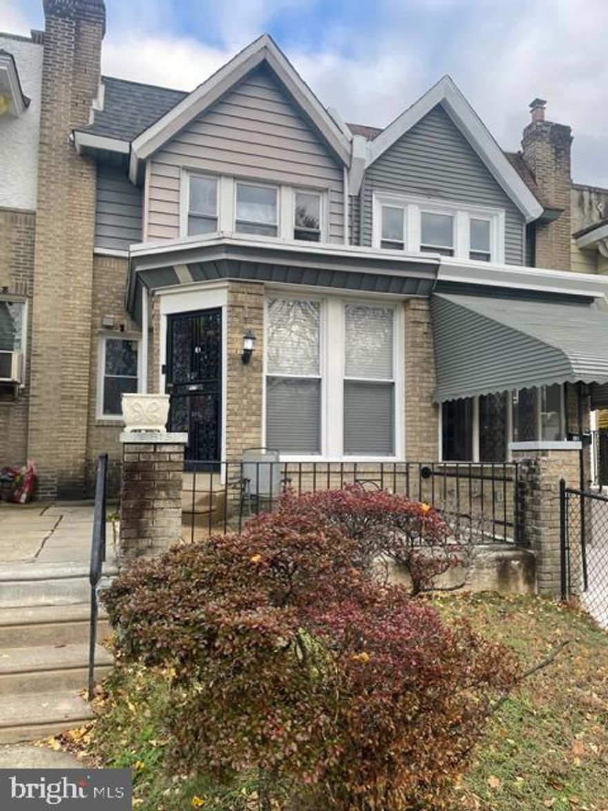 **This is an estate property**

Investor Special | AS-IS Property Near Broad Street & La Salle University

Property is being sold AS-IS. Owner will make no repairs. Calling all investors—this is the perfect canvas to bring your vision to life.
The spacious main level offers an open layout with a small porch off the kitchen. The second floor features four generously sized bedrooms and one full bathroom with a closet. The large lower level includes a full basement, ideal for a family room or den, with ample storage space and a convenient half bath.
Located just minutes from Broad Street shopping, dining, and everyday conveniences, and close to La Salle University and major public transportation, this property offers strong potential in a prime location.