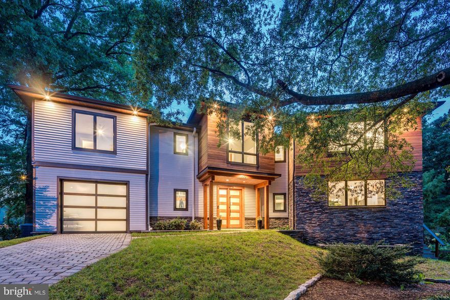 Open Sat & Sun! Modern Prairie Home with park views and quality details throughout. This 6 BD 5 BA home is a show stopper with its beautiful timber and stone front porch, main level bedroom, modern kitchen open to the dining & vaulted living room w/modern gas ribbon FP, wood floors on 2 levels, modern cable rail staircase, wrap around backyard deck, 4 bds up w/Master Suite, walkout basement! A 10+