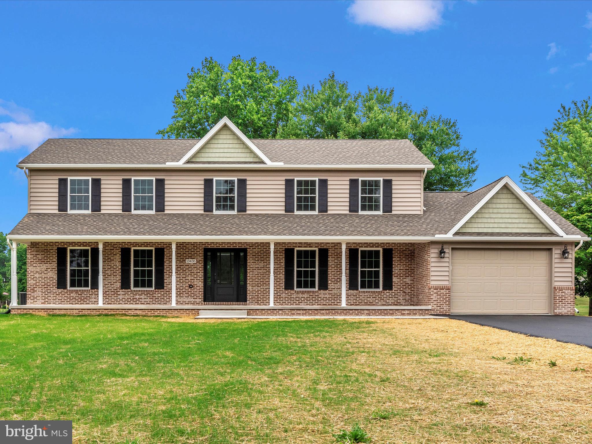 Newly constructed 3600 Finished Square Foot Colonial, on an existing foundation (1978) All work was permitted and approved by Washington County Permits & Inspections Office. This beautiful 3-bedrom 2.5 bath colonial is sitting on a 0.92-acre lot in the Smithsburg School District. This home features custom cabinetry in the kitchen & baths, granite countertops, stainless appliances, 2nd level laundry, recessed lighting throughout, luxury vinyl tile throughout the first floor, baths & laundry, ceiling fans in the 2nd level rooms, great room & dining area, and an extra 12'x11' room on the 2nd level to use as you like! This home also features a newly installed septic system, well pump, water filtration system, dual zone Heat Pump Systems, fully finished basement with spray foam insulation, a 16'x30' 1- car oversized garage, paved driveway, a 49'x6' covered front porch and a 30'x12' concrete rear patio for winding down after a busy day.