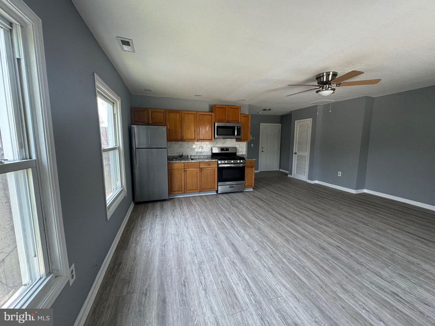 Living in Tioga-Nicetown provides an urban living experience near Downtown Philadelphia.  Welcome to this recently renovated spacious 1 bedroom with new kitchen! This well-maintained residence offers a cozy and convenient living space. Step inside to find a bright and inviting living area with ample natural light and large kitchen space.