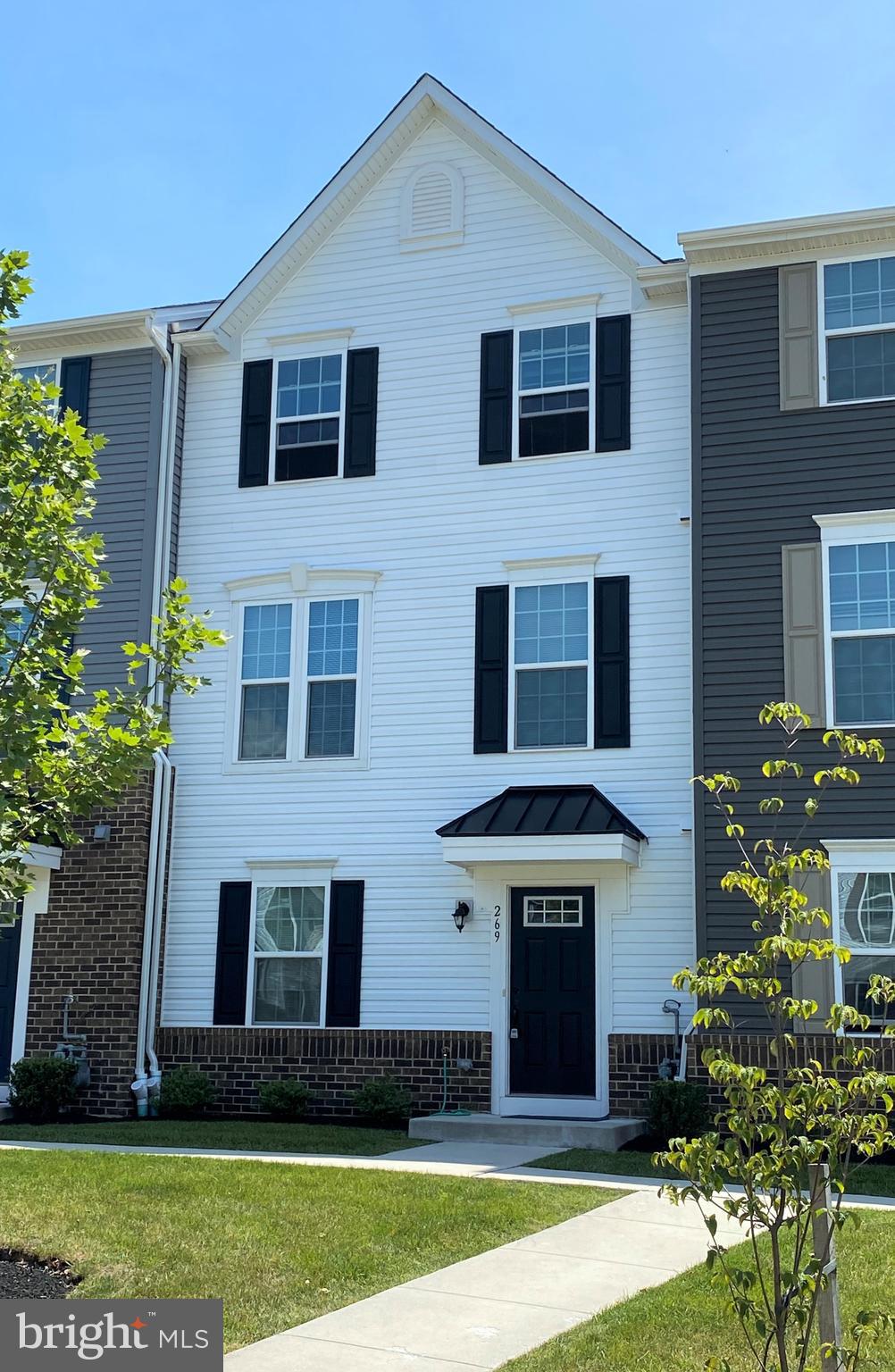 Welcome to Andale Green! This beautiful townhome has everything you are looking for in your next home. The first floor has a large multi-purpose room with French doors, just perfect for a den or home office, a walk-in closet, powder room, and direct access to your two-car garage. The main level has an open floor plan, beautiful plank floors and plenty of natural light. The kitchen is beautifully finished with an extra-large island with seating for four and stainless appliances. There is plenty of storage with a double-door pantry and island cabinets. The large dining area has sliding glass doors leading to a spacious deck. Upstairs is the Main Bedroom with Tray Ceiling, ample closet space and en suite bath completing this private retreat. Two additional bedrooms, tiled hall bath and laundry are all neutrally decorated to suit any taste. All this and steps to Stony Creek Park, walking trails, and shopping. The photos displayed were taken before the current tenant's occupancy, capturing the property in its vacant state. No Pets.