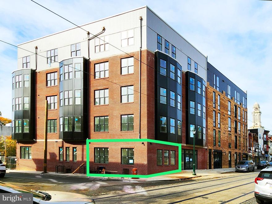 Welcome to Germantown!!! This beautiful turn-key office space has lots of natural light, high ceilings, central HVAC, a private indoor entrance, and is ready for your business. The office is located on the Germantown Avenue commercial corridor, with great access to transit and lots of local amenities. Hundreds of units of new construction and redevelopment projects are either recently completed, under construction or are about to be built in this area. This and one other smaller office are available- bring your business to this corridor and join its renaissance! Triple Net Lease.