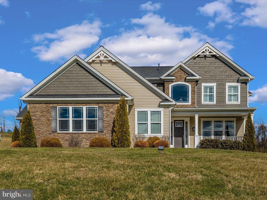 POOL IS NOW OPEN!!!  See the updated pics and drone of the pool.  This home is absolutely gorgeous and will have you living the HGTV life! Situated on just over 4 acres and built in 2018, this stunning 5 bedroom 3.5 bath home with a 3 car garage and approximately 4500sf of finished living space is sure to please. Welcoming you on the main level is the bright white eat-in-kitchen with stainless steel appliances that is sure to bring out the best chef in you. The formal dining and living room will welcome your guests with large open spaces and the finished family room and bar in the finished basement is an entertainer's dream. Upstairs the primary suite is calling your name with a beautiful tray ceiling in the bedroom and a dual vanity, modern soaker tub and separate shower in the bathroom.  The best kept secret of the primary suite? The Juliet balcony overlooking the pool!  Live your best life this summer and for many to come while you and your friends and family lounge on the patio by the custom salt water pool which includes a 3 foot waterfall and several 6 foot benches for taking a relaxing dip.  Don't miss this opportunity to create the life you've been dreaming of! Book your showing today!
