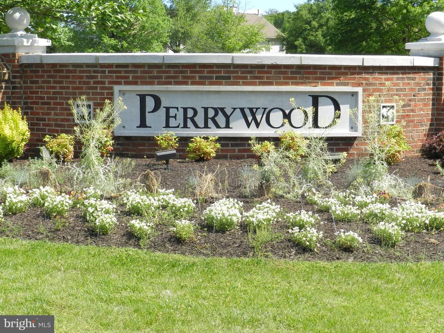 Large well kept home in sought after Perrywood! This home has had only one owner. This large home has plenty to offer. Enter to the grand two story foyer with hardwood floors.  Also, on the main level is a home office with doors. There is a formal living and dining room. The kitchen features a center island and space form a table. Off the kitchen is the family with gas firplace and wall mounted flat screen that the owner is giving to the buyer! Then there's four very nice size bedrooms with three full & one half bath upstairs and the laundry room. The mater bedroom features a setting area, his and her closets. The master bath includes double vanities, a soaking tub with seperate shower. Enjoy entertaining in the mostly fully finished basement with full bathroom. Some of the features include a newer two zone HVAC and two new Air Conditioners. Come see and be prepared to make an offer.