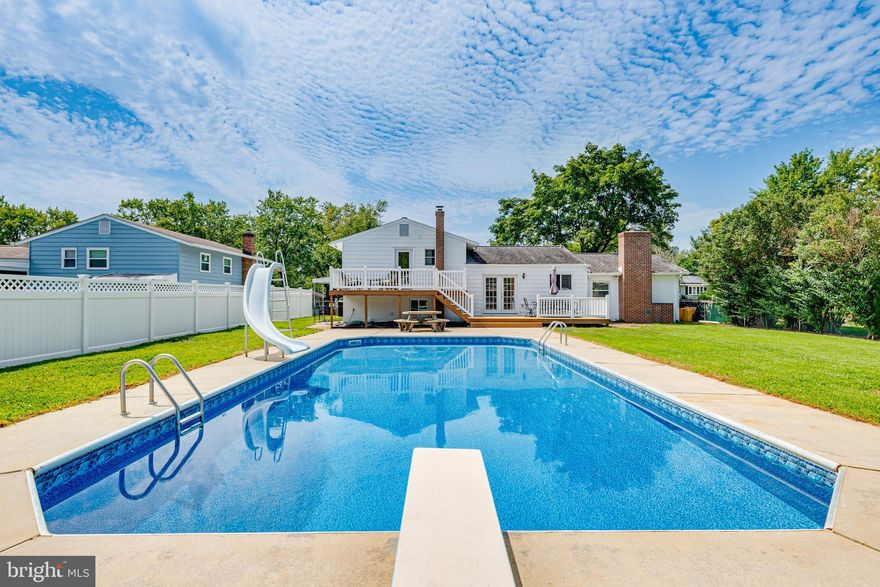 Reduced Price!!!! .  Open House Sunday ,Oct 1. 11am-2pm.   All Offers Due Monday,  October 2nd at 5pm You'll fall in love with this place the moment you are greeted by the abundance of natural light as you step through the front door.  Prepare to be impressed with the attention to detail and workmanship in this completely updated 3 bedroom, 2 full, 2 half bath home.  You'll notice the soft, neutral paint colors complimenting the beautiful new flooring, updated kitchen with stainless appliances and all new bathrooms.    Huge family room with vaulted ceiling and cozy, pellet stove for those holiday, family gatherings.  The back yard will be everyone's favorite spot;  perfect for entertaining on either of the updated decks or patio surrounding this inviting, HUGE swimming pool.  Pool liner only two years old as well as newer pool equipment. There's still time to plan that family pool party and bbq this summer!  Located in the highly desirable Riva Farms subdivision and minutes from the water, shopping, restaurants and major highways.