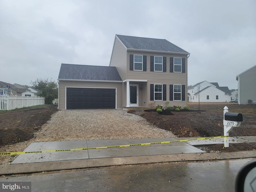 BUILD JOB! HOME IS BEING BUILT TO BUYER'S SPECS   With almost 1400 square feet of living space, the Hartman Model offers affordable new home construction. Buyer has added the following options: kitchen prep island with overhang; GE gas appliance package with vented microwave to the exterior; extra electrical outlets and lighting; 2 extra windows in the family room; upgraded front door; additional shutters to the front of the house; rough-in for powder room in the lower level, additional windows in the garage with an exterior service door. It features an open concept on the 1st floor, plus a mudroom and powder room off the garage.  The 2nd floor features a primary suite with walk-in closet and full bath, plus two additional bedrooms and a full bath.  A laundry closet is on the 2nd floor.  This home offers several different options for the exterior and floor plan modifications to the family room and primary suite.  You also have the option to finish the lower level into additional square footage. The community is located within minutes of I83, Rt30, UPMC, shopping, restaurants, recreation, and a multitude of conveniences. All homes feature a full lower level, with Superior Walls, - the perfect place for future expansion or just use it for storage!    AGENTS - It is imperative that you READ AGENT REMARKS regarding current phase incentives and HOA information/fees!!!