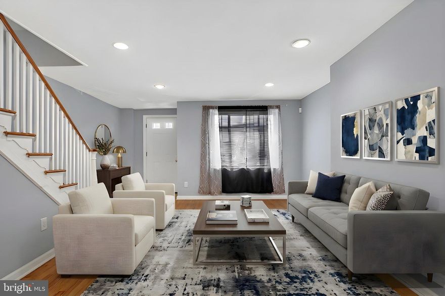 Nestled in the charming Cedarbrook neighborhood, this exquisite townhouse exudes warmth and sophistication. Built in 1946, the home seamlessly blends classic architecture with modern comforts, offering a unique lifestyle that invites relaxation and connection. Step inside to discover a cozy yet spacious interior, featuring hardwood flooring on the main level and plush carpeting on the upper and lower levels that enhances the inviting atmosphere. The heart of the home is the well-appointed kitchen, equipped with stainless steel appliances including a gas oven/range, refrigerator, and dishwasher, perfect for culinary enthusiasts and entertaining guests. The open layout encourages effortless flow between living spaces, making it ideal for gatherings or quiet evenings at home. With three generous bedrooms, this residence provides ample space for personalization and comfort. The partially finished basement offers additional versatility, whether you envision a cozy retreat, a home office, or a play area. Convenience is key, with laundry facilities located on the lower floor, ensuring ease of daily living. The property boasts an attached garage, providing secure parking and additional storage options. Enjoy the tranquility of the Cedarbrook community, where local amenities and parks are just a stone's throw away, enhancing your lifestyle with convenience and leisure. This home is not just a place to live; it's a sanctuary that embodies comfort, style, and the joy of home. Experience the perfect blend of classic charm and modern luxury in this delightful townhouse. *Photos are virtually staged