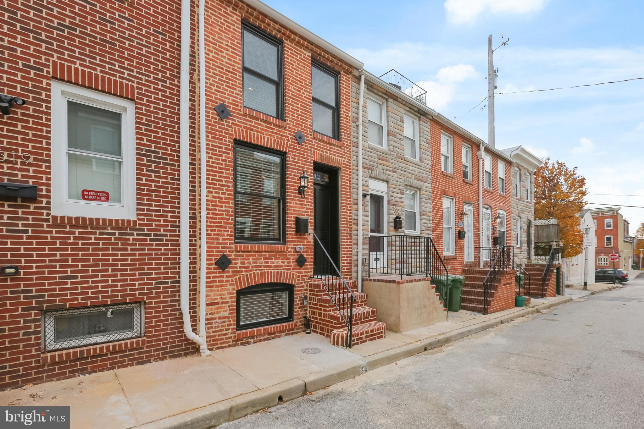 Shower Doors, Mirrors and Blinds on Back order. Brand New CHAP Renovation by Building Character. A Cool Location in the Canton Neighborhood. Covered Parking accessed via a Huge Alley. 3 Finished Levels. Living Room, Dining Room, Kitchen on the Main Level. The 60’ Upper Level Offers 2 Bedrooms, 2 Full Baths, Tons of Closet Space and Direct Access to the Composite Roof-Top Deck. The Lower Level Includes an Additional Room, a Home Office and a Third Full Bath. Whole House Audio System. Custom Tile, Trim and Paint. And Don’t Forget the Amazing Building Character 2-Year Builder Service Warranty.