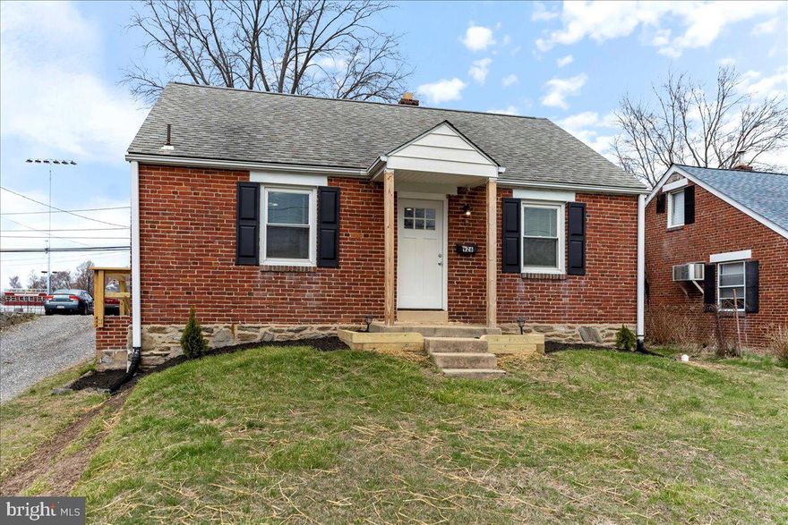 Great opportunity to live on a cute, quiet street close to all major roads and transportation.  This updated cape cod is in pristine shape.  New flooring throughout, newer kitchen with custom countertops.  The main floor offers a large living area, 2 great sized bedrooms serviced by the updated all bathroom.  Upstairs you will find a versatile space for a third bedroom, office or den.  The basement offers clean, dry space for additional living space, workout space or storage, as well as your laundry room.  The driveway leads to the detached garage and spacious backyard.  Rent this amazing house for the price of most apartments.  Schedule your showing today.