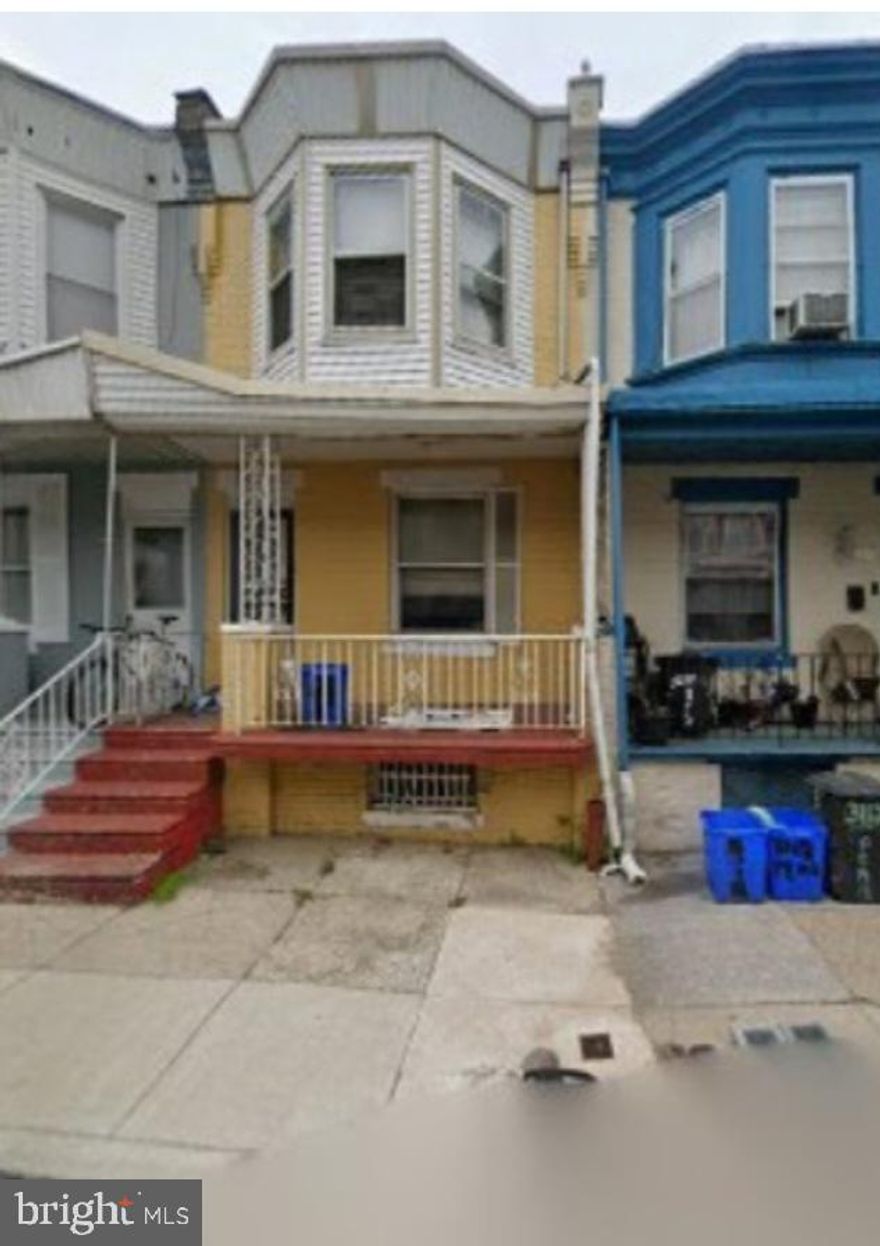 3110 N Pennock St, Philadelphia, PA 19132 is being sold as-is. This is a great investment opportunity.