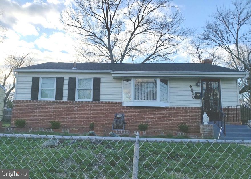 Move-in ready home with many updates Nestled in the community of Landover Hills !  Three bedrooms and two  baths on main level.  Master bedroom has addition that make this room super large with a walk in close and master bath. Nice sized living room with new hard wood floors and separate dining space.  Kitchen has eat in area,  new floors, and stainless steel appliances. New a/c  installed in 2019. Finished basement, with new carpet and separate  flex room that could be used as an office, a, gym or whatever you desire.  Finished basement is great for entertaining !  Separate laundry room with space for storage.   New roof March 2022,  leaf filters added August 2020, no need to worry about cleaning gutters.  Deck for outdoor entertaining and large fenced back yard with shed.  This home has been well maintained.