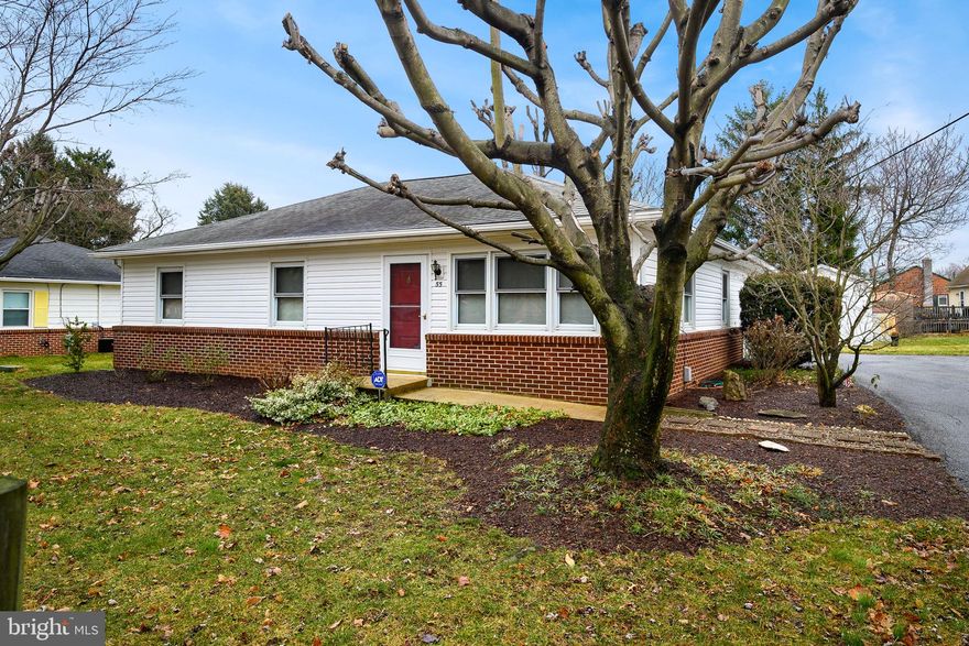 Cute as a button!!!  This home is quietly tucked away but minutes away from shopping, dining and interstate access.  Great lot with mature trees that have recently been trimmed and two out buildings for storage.  Stay cozy by the woodstove on cold winter days and keep cool in the summer with recently installed central air.  Home has been shown lots of love by the previous owners and is just waiting for it's new family.  Washer and Dryer convey.