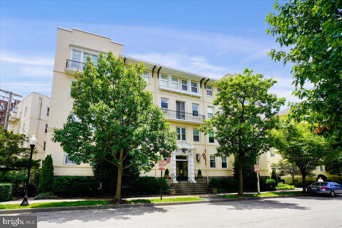 Top floor corner unit available at the Geneva! Lovely two bedroom one bathroom apartment with tons of natural light. Updated kitchen and bathroom. Handsome historic details include a fireplace in the living room and moldings throughout. Second bedroom, or den outfitted with built-ins and additional storage. Close proximity to Johns Hopkins Homewood campus, Union Memorial Hospital, Penn Station, and all of the shops and amenities of Charles Village. Immediate availability. Building does not allow undergraduate student tenants.