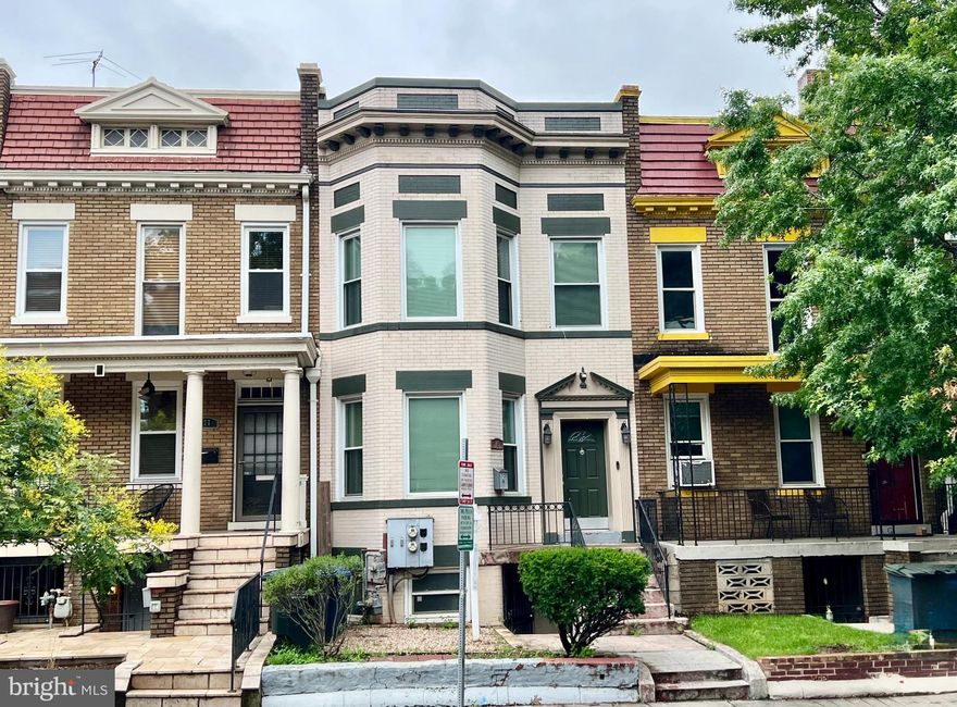 This beautifully maintained 2-unit multi-family building is fully leased and stabilized at a 6%+ CAP rate including management. Close to everything in Washington, DC’s Truxton Circle and NoMA neighborhoods, this versatile property offers exceptional investment potential or an ideal opportunity for owner-occupancy with rental income. Each spacious unit was fully updated recently with all modern finishes, ample natural light, and well-appointed living areas designed for comfort and functionality. Conveniently located a short walk to metro, close to downtown, Union Market, and major commuter routes, this property has what tenants are looking for.  As a well maintained and fully stabilized asset, it provides regular income and immediate returns. Whether you are a seasoned investor or looking to build a portfolio, don’t miss this rare opportunity to own a drama-free and prime piece of real estate in the Nation’s Capital.

UNIT A : 4BD/2.5BA, 1,892 SQ. FT.
UNIT B : 1BD/1BA, 946 SQ. FT.

The NoMa (short for "North of Massachusetts Avenue") neighborhood in Washington, D.C., is a vibrant and rapidly developing urban area known for its excellent metro/transit access, and dynamic mix of residential, commercial, and cultural spaces. Situated just north of Capitol Hill and Union Station, NoMa has transformed from a former industrial zone into a bustling hub with sleek apartment buildings, trendy eateries, co-working spaces, and art installations like the iconic "Lightweave" underpass. It is home to key institutions such as NPR's headquarters and benefits from a walkable layout and proximity to Metro stations, making it a popular destination for professionals, creatives, and city dwellers seeking convenience and community.