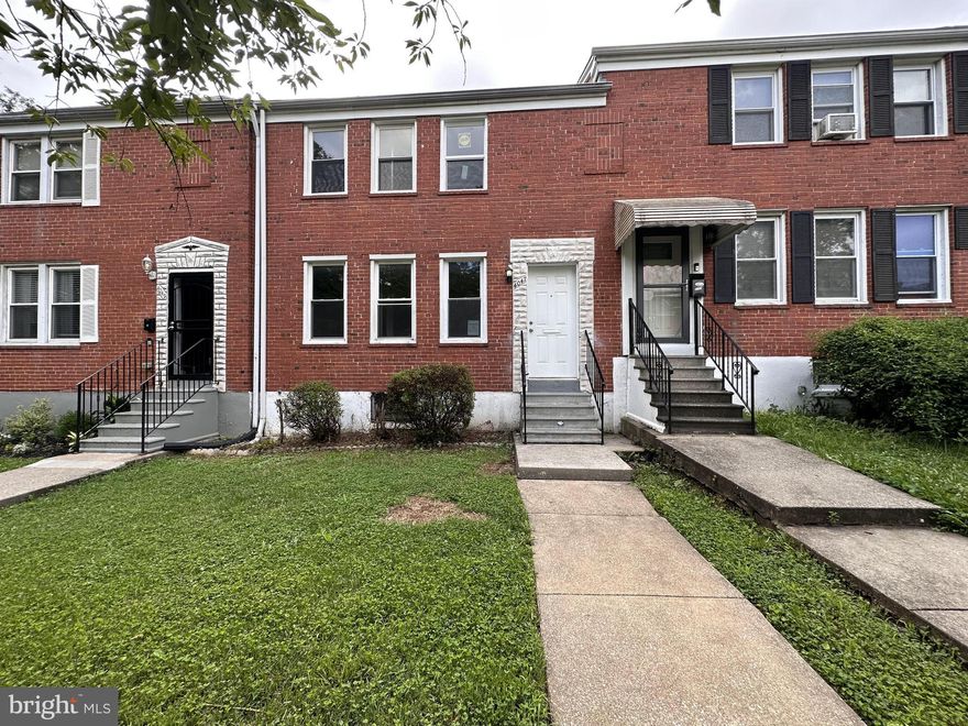 *** Recently updated*** All Brick Front Interior Row/Townhouse with 4 Bedroom and 2 Full Bath located in Arlington subdivision. Spacious living area, wooden floor on upper level, full rear entrance basement, fence backyard. Close to Park Heights Community, Towanda Recreation Center, West Cold Spring Metro, Ridley Athletic Complex, The Maryland Zoo and Druid Hill Park. Buyer to verify ground rent, seller will not redeem ground rent.
