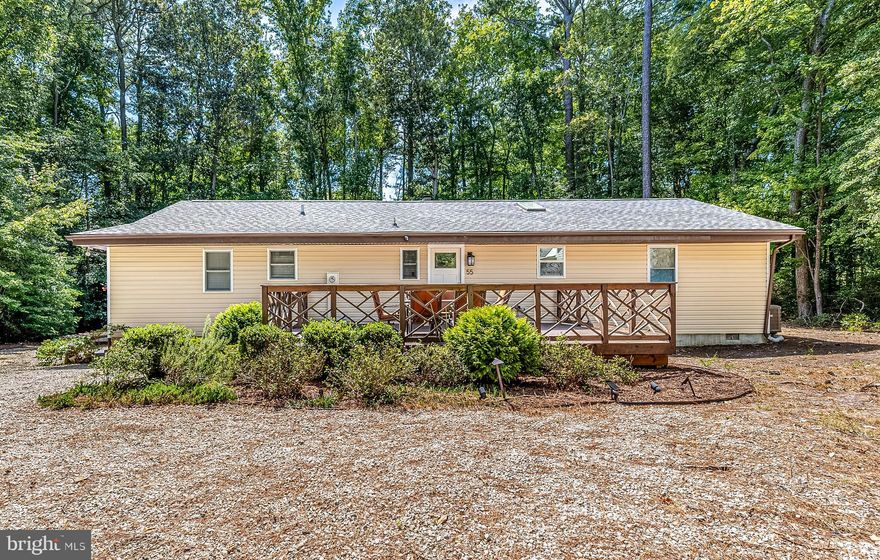 Spacious and updated, this 4-bedroom, 3-bath home sits on a large lot with a bright open floor plan and cathedral ceilings. The remodeled kitchen boasts stainless steel appliances, granite countertops, and a center island with breakfast bar seating. Two primary suites offer flexible living, perfect for guests or multi-generational needs.  Elegant white ash hardwood flooring runs throughout, adding warmth and style. A sun-filled sunroom with wall-to-wall windows invites relaxation, while expansive front and back decks provide the ideal outdoor retreat. A newer roof (2018) adds peace of mind.
This home offers the perfect blend of comfort, function, and modern updates—schedule your showing today!