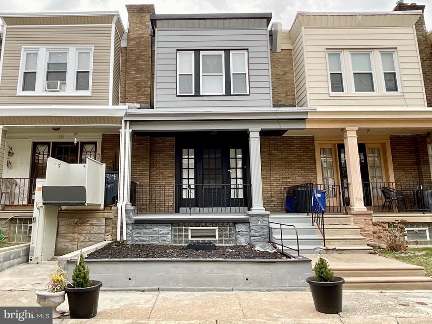 BACK on the market due to no fault of Seller.    Seller installed brand new roof  recently and other repairs during contingency period.  Introducing  this Move  in ready to go charming house nestled in a vibrant Philadelphia neighborhood, perfect for those seeking a cozy living space with tasteful updates and convenient amenities. This three-bedroom, one-and-a-half-bathroom home boasts considerable curb appeal with its inviting front porch, leading into a warm interior accented by hard wood flooring and large windows that bathe the space in natural light.

The heart of the home features an updated kitchen equipped with modern appliances and ample cabinetry, flowing seamlessly into the dining and living areas—ideal for family gatherings or entertaining guests. Each bedroom provides a comfortable retreat, with the primary bedroom offering tranquility away from the home's main activities.

Additional living space is found in the finished basement, which includes an extra room and a half bathroom, perfect for a home office or recreation room. The laundry hook-up adds a layer of convenience, underscoring the home's practical design.

Outside, the backyard presents a private outdoor oasis, ready for personal touches, whether for gardening or relaxation. The property’s newer windows enhance both its aesthetic and energy efficiency.

Situated within walking distance to essential amenities such as the Central High School, Jefferson Einstein Philadelphia Hospital, and the Fern Rock Transit Center, the location of this home makes daily commutes and errands a breeze. Leisurely weekends can be spent exploring Fisher Park or shopping at One & Olney Shopping Center, both just a stone’s throw away.

This AS IS WHERE IS home is a perfect blend of comfort, convenience, and charm, waiting to be filled with new memories.  This Home includes a home warranty with acceptable offer.  Inspection for buyer information .