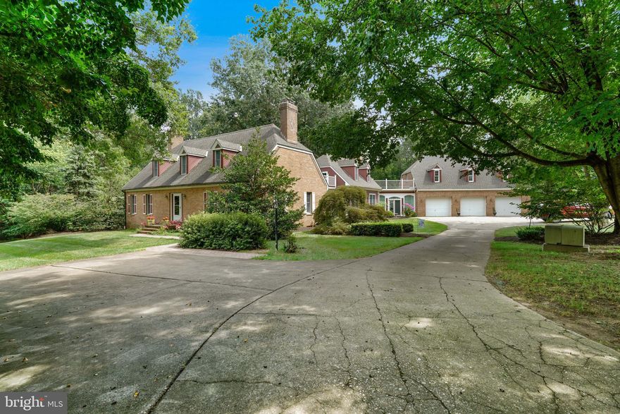 Wait until you see this AMAZING post and beam home on nearly 2 acres... it has the WOW factor and with over 5200 sf it is set up perfectly if you need an in-law suite!  The main level of the house has an owners suite, the upstairs has 2 huge bedrooms and a full bath, and the finished walkout basement has tons of windows for natural light, a full bath, and plenty of space to add more bedrooms.  The upstairs of the 5 car attached garage has approx 2200 square feet of living space, a half bath, and it's own entrance.  The backyard oasis has a heated Anthony & Sylvan pool is surrounded by a slate patio and has a water feature and attached spa. The kitchen has cherry cabinets, granite counters, a Viking range, and stainless appliances.  The home also has tons of office space for those that work from home and 4 fireplaces! 
Seller also has an adjacent .73 acre perc approved lot (TAX ID 0806033679) that they will offer to buyer first before putting on the market.