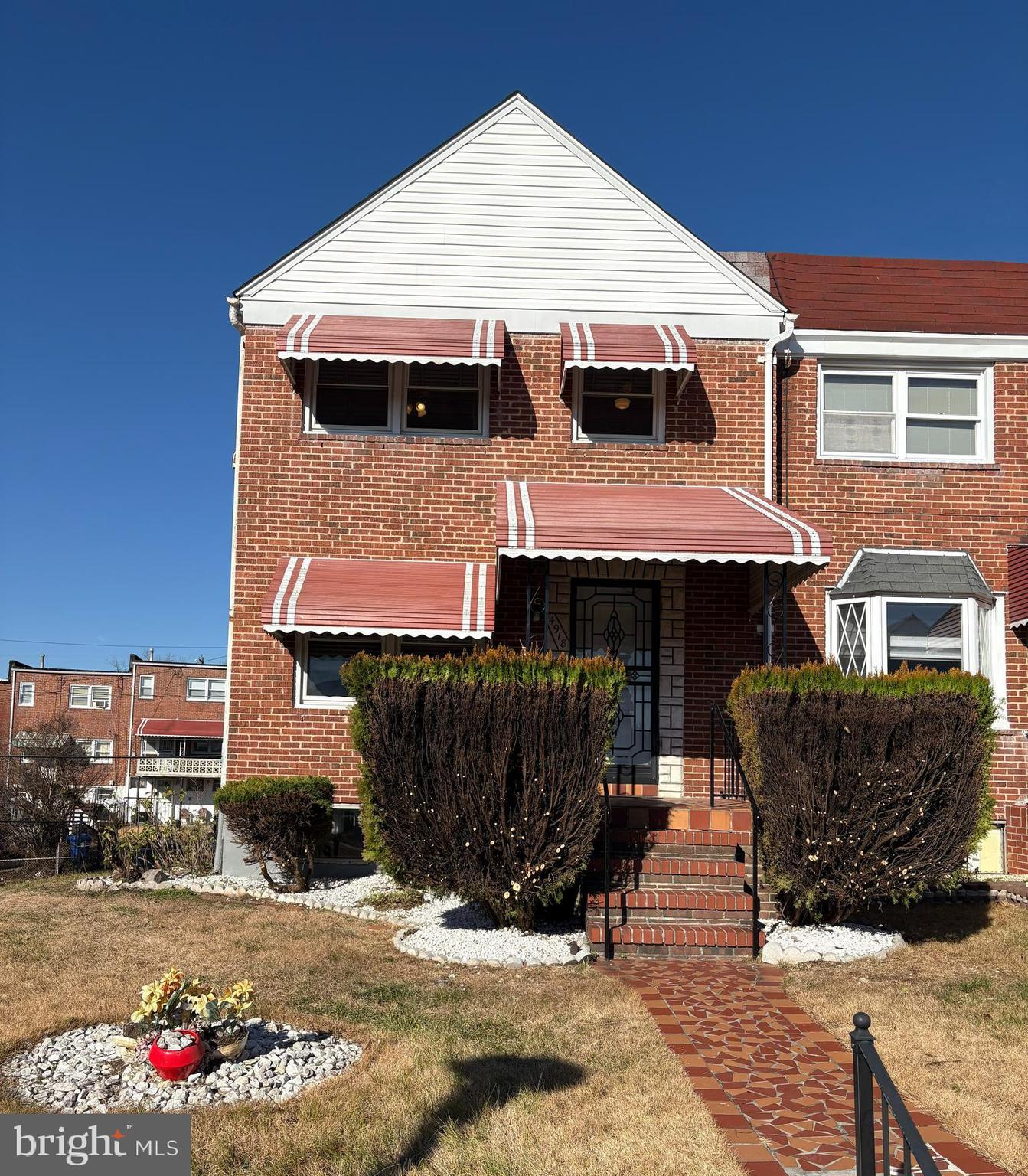 * SELLER PREFERS BLACK OAK TITLE BECAUSE THEY ALREADY HAVE THE TITLE WORK DONE AND CAN GIVE A REISSUE RATE. BEING SOLD AS IS. NEW HVAC BEING INSTALLED ON 4/16* Here is a great end of group townhome with a large yard and a rear parking pad that can fit up to 4 cars. This nicely updated home has LVP flooring throughout the first floor, an updated kitchen with all new appliances, granite countertops, and new cabinets. Walk out the kitchen to find a nice covered deck to enjoy being outside. Upstairs you will find 3 bedrooms with beautiful hardwood floors, new ceiling fans, and an updated full bathroom. Go down to the basement to find additional space to gather with friends and family to watch TV, relax, and spend some time. Also, there is an unfinished area for storage and laundry with a new washer and dryer along with a half bathroom. Come see it and make it yours!