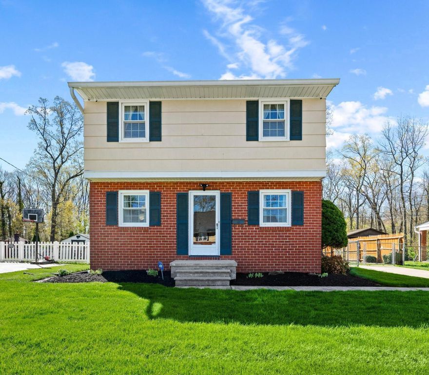 Looking for space that fits your lifestyle? This 1,656 sq ft home offers room to live, work, and unwind. From spacious living areas to versatile bonus space, every square foot is designed with comfort and flexibility in mind. Perfect for entertaining, growing, or simply spreading out—this home checks all the boxes. Currently the home is configured as two spacious primary suites but can easily be converted back to a 3-bedroom layout. The owner is willing to convert the home back to three bedrooms prior to settlement if the buyer prefers.
The owner has completed numerous significant upgrades and improvements, including a new electrical panel, hot water heater, roof, HVAC system, updated kitchen, modern appliances, and vinyl windows with a lifetime warranty.  *Bonus alert*—hardwood floors are under the carpet in the living room, stairs, hallway upstairs and bedrooms, offering an exciting opportunity for buyers to reveal and restore classic charm. Pride of ownership is evident throughout.
The finished lower level adds valuable additional living space and is perfect for a family room, recreation room, home office, or exercise area. This extra space provides the flexibility many buyers are looking for today.
Outdoor living is just as enjoyable with a covered back patio that is perfect for relaxing, grilling, or hosting gatherings. The large backyard offers plenty of room for outdoor activities, gardening, pets, or future possibilities.
Well-maintained homes with this level of care and flexibility are hard to find. With the option to convert back to three bedrooms, a finished lower level, hardwood flooring, and a spacious yard, this property offers comfort, versatility, and lasting value.