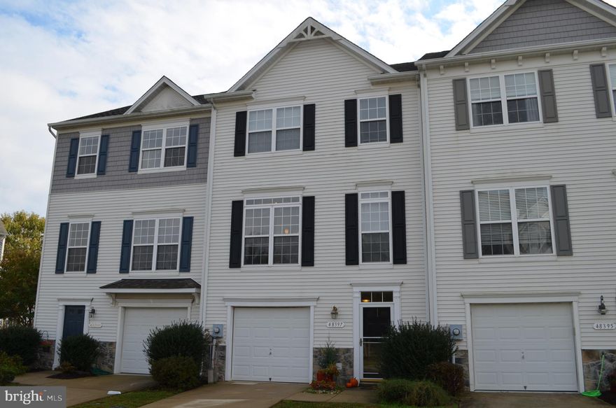 Three level townhouse just minutes to gate #3 on NAS.  Pax.  Semi private beach on the Chesapeake Bay just a few steps away.  Two large bedrooms upstairs and a possibility of a third bedroom on the lower level. Rent includes trash removal, lawn and shrub maintenance