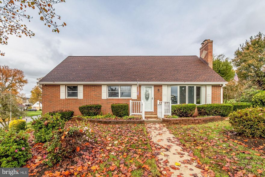 ** GORGEOUS RENOVATION! ** MOVE RIGHT INTO BEAUTIFULLY RENOVATED BRICK CAPE COD! SPACIOUS LIVING ROOM W/REFINISHED HARDWOOD FLOORING, BOW WINDOW & WOOD-BURNING FIREPLACE. STUNNING BRAND NEW KITCHEN W/ISLAND (W/BREAKFAST BAR), DINING AREA, STAINLESS APPLIANCES, GRANITE COUNTERS, TILE FLOORING, WHITE CABINETRY & SLIDERS TO DECK. 3 BEDROOMS & FULL BATH ON MAIN LEVEL AND 2  BEDROOMS, FULL BATH & CEDAR CLOSET ON 2ND LEVEL. LOWER LEVEL HAS SPACE FOR RECREATION ROOM AND FEATURES SHELVING, LAUNDRY HOOKUP, STATIONARY TUB, STORAGE CLOSETS & ACCESS TO OVERSIZED 2-CAR SIDE LOAD GARAGE. WHOLE HOUSE GENERATOR.  REAR PATIO DECK W/WATER GARDEN PROVIDES COMFORT & PRIVACY. LARGE, LANDSCAPED CORNER LOT WITH MATURE TREES, EXTENSIVE GARDENS & SHED. ** YOU WILL ABSOLUTELY LOVE THIS HOME! **