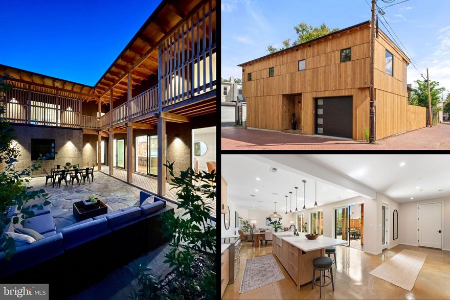 SERENE CAPITAL CITY SANCTUARY: Intimate location just steps to Lincoln Park, yet delivers a fully-detached, serene NEW sanctuary of nearly 3,000 sunny SF above grade! This beautiful creation was constructed ground-up by esteemed local builder SCHMIDT DEVELOPMENT in collaboration with visionary DC architecture firm BLDUS to an unprecedented standard with state-of-the-art design, materials, and techniques. Featuring 4 bedrooms and 3.5 spa-like baths, a seamless oak and marble kitchen, wide open living/dining/hosting hall,  double-decker covered balconies, 850 SF of South-facing patio and gardens, plus an attached oversized garage. This stunning custom home is truly unlike any you have visited in historic Washington, DC and must be experienced in person.

Visit the open house SATURDAY and SUNDAY from 1:00-3:00PM. Call us for a private tour TODAY!