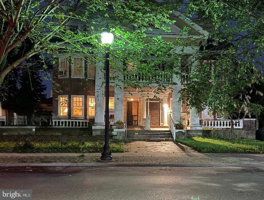 This is also listed in commercial listing as PAMC2145240 and multi-family  as PAMC2145734
This is a mixed use history property with commercial office section and a residential  multi-family section.
The commercial section is on levels 1,2 and 3 and its approximately 2100 sq feet of space.
The multi-family section has 2 units. There is one unit on the 1st floor and basement floor (3 bedrooms) and the 2nd unit is on the 2nd and 3 floor.
The property is being sold-as-is and the buyer is responsible for obtaining U and O with Norristown Boro. There are fully approved plan for the rehab/restructuring available with the Boro, there is a fee to pay to obtain the approved documents.
New roof was installed about 8 months ago. The first floor commercial section  is currently used as business office .