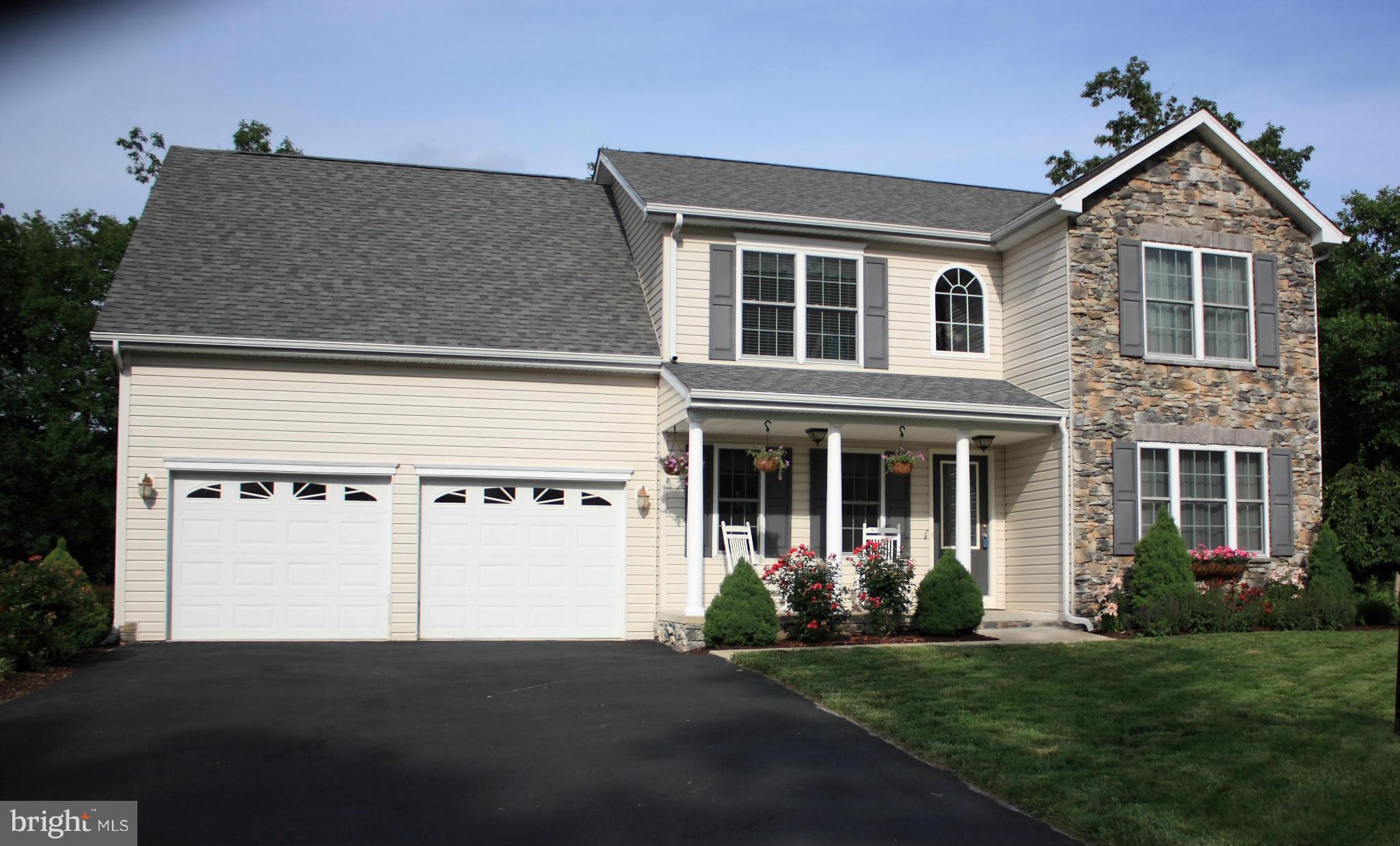 Gorgeous Colonial 4 bedroom, 3.5 baths, recreation room, living room, kitchen and family room. Huge 48 foot upper deck off the kitchen. Recreation room is decked out with remote dimmer lights, surround sound and wet bar. This home is a must see with upgraded trim, crown molding, jetted tub and storage space off the master bedroom. Outside sound system on the beautiful patio outback. MUST SEE!!