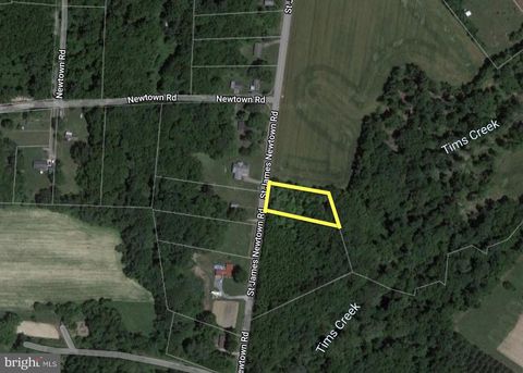 Vacant Land For Sale - 11729 St James Newtown Road<br/> WORTON, MD 21678