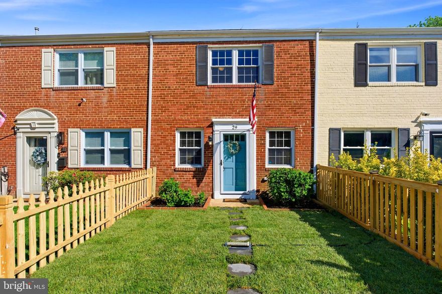 Welcome to 29 Mount Vernon Ave, a beautifully updated 2-bedroom, 1.5-bath townhome in the highly desirable Rosemont neighborhood with NO HOA! From the moment you step inside, you'll be greeted by timeless hardwood floors, recessed lighting, and an abundance of natural light that flows throughout the main level. The spacious living area seamlessly connects to the upgraded kitchen, that has stainless steel appliances, a farmhouse sink, and a dedicated dining nook - perfect for hosting intimate gatherings or daily meals.

The seller has thoughtfully added a new half bath on the main level for your convenience, as well as an upstairs laundry area that makes everyday living a breeze. Upstairs, you'll find two generously sized bedrooms and a beautifully renovated full bath.

The charm continues with the sunroom, which opens to a cozy back patio - ideal for entertaining or relaxing with your morning coffee. Outside, the newly installed front fence and lush new sod elevate the curb appeal, creating a welcoming first impression.

Located just a short stroll from Whole Foods, trendy restaurants, and the King Street Metro, this home offers both charm and convenience. Don't miss your chance to own this gem - it won't last long!