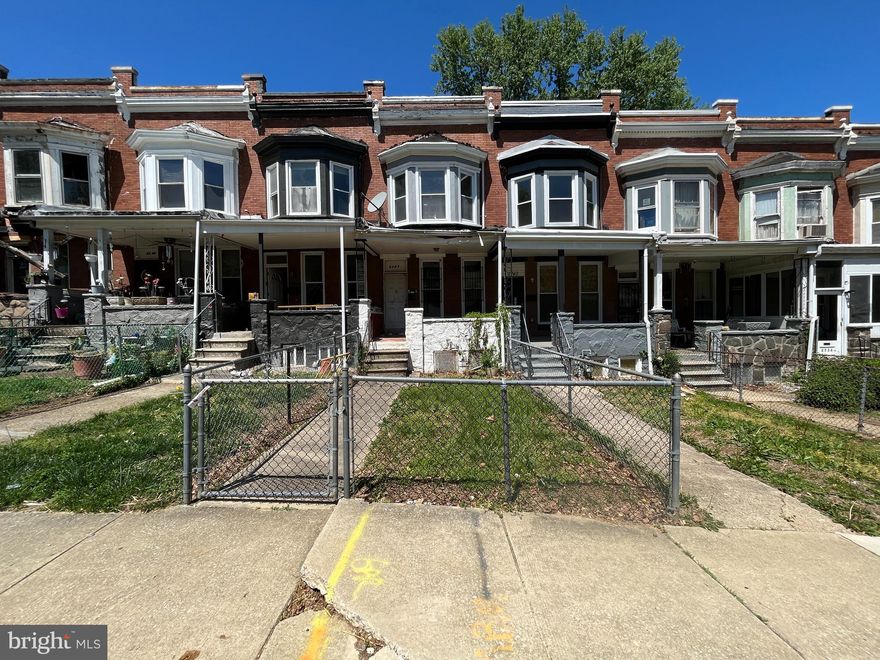 ONLINE AUCTION: Bidding begins 06/23/2025 @ 10:00 AM. Bidding ends 06/25/2025 @ 12:10 PM. List Price is Suggested Opening Bid. Deposit: $5,000.

The property at 2742 W Mosher St is a two-story brick rowhome located in Baltimore's Mosher neighborhood. Nearby attractions include Gwynns Falls/Leakin Park, offering extensive trails and green spaces, and Coppin State University, a public historically black university. Major traffic routes in the vicinity include North Avenue and Monroe Street, providing access to downtown Baltimore and surrounding areas.