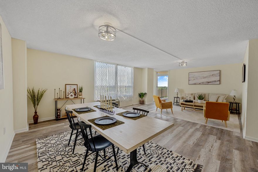 Experience elevated living at 205 E Joppa Road in the heart of Towson. This stunning 2-bedroom, 2-bathroom residence on the 15th floor offers breathtaking panoramic views and an unbeatable location close to Towson Town Center, Towson University, dining, shopping, and major commuter routes.

Inside, you’ll find a bright and spacious layout filled with natural light from oversized windows that showcase the incredible skyline views. The open living and dining areas create the perfect space for relaxing or entertaining, while the generously sized bedrooms provide comfort and privacy. The primary suite features its own private bath, adding convenience and functionality to this well-designed home.

Residents enjoy an exceptional array of amenities including an outdoor swimming pool, recreation and party rooms, meeting room, reading room, beauty salon, common grounds, concierge services, answering service, elevator access, extra storage, reserved/assigned parking with 2 spots, and secure building access with 24-hour security. The building also features recently updated common areas and a beautifully renovated lobby, adding a fresh, modern feel and enhancing the overall living experience.

Association fees include Electricity, Water, trash removal, A/C unit(s), HVAC service, alarm system, common area maintenance, custodial services, exterior building maintenance, lawn care and maintenance, management, parking fee, pool access, reserve funds, road maintenance, sewer, snow removal, offering exceptional value and truly low-maintenance living.

Don’t miss out on Towson living at its finest!