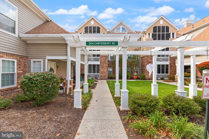 Welcome home to this stunning 2-bedroom, 2-bath second-level condo with a den (potential 3rd bedroom) and a private screened balcony in the highly sought-after English Country Manor community of Bel Air! Step inside to a bright, open floor plan featuring recently installed LVP flooring and new carpet in the bedrooms. The gourmet kitchen offers granite countertops, stainless steel appliances, cherry cabinetry, tile backsplash, a large pantry, and a breakfast bar that opens to the separate dining room. Enjoy relaxing on your private balcony overlooking mature trees. The den provides the perfect space for a home office or can easily be converted to a third bedroom. The primary suite features a large walk-in closet, ceiling fan, and a private bath with a soaking tub and updated vanity. The second bedroom is generously sized, offering ample closet space and easy access to the full hall bath. Enjoy all the fantastic community amenities, including a clubhouse with fitness center, party room, and outdoor pool. Conveniently located near the Ma & Pa Trail, downtown Bel Air, and major commuter routes, this home combines comfort, convenience, and style. Don’t miss out on this opportunity! MAJOR UPDATES: Flooring,  toilets, primary vanity, fans, sliding glass door.