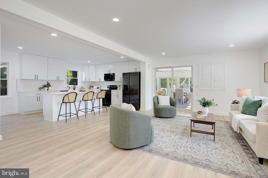 Welcome to your dream home in the highly desirable waterfront community of Loch Haven!  This beautifully renovated residence offers breathtaking water views, luxurious updates throughout, and the perfect blend of comfort, style, and functionality.  Updates include new Hardie siding, a new roof, new windows, luxury vinyl plank flooring and fully renovated kitchen and bathrooms.  The main level offers open-concept living at its best. The kitchen features white shaker slow-close cabinets, quartz countertops, stainless steel appliances, and an oversized island. Also on this level is a spacious family room and a glass-enclosed sunroom—ideal for relaxing and soaking in year-round water views.  This level also has two generous bedrooms, a stylish full bath with subway tile, and a convenient laundry closet with a new washer and dryer.  Upstairs, retreat to a serene primary suite boasting water views and a massive walk-in closet. The spa-inspired bathroom has dual vanities and an oversized walk-in shower with floor-to-ceiling tile. An additional spacious bedroom with its own walk-in closet completes the upper level.  The newly fenced and landscaped yard provide a comfortable space for outdoor enjoyment.  Enjoy all the exclusive amenities of the Loch Haven community, including a private beach,marina, tot lot, tennis, volleyball, pickleball courts. Ideally located just minutes from downtown Annapolis, major commuter routes, and top-rated dining and shopping, this home offers a rare combination of tranquility, community, and convenience.  Don't miss this opportunity to own a waterview masterpiece in one of the area’s most coveted neighborhoods. Schedule your private tour today!