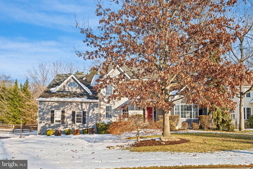 Discover architectural excellence and coveted main-level living in this meticulously maintained home at 8 Arizona State Drive, nestled in the highly sought-after Academy Hills community of Newark, Delaware. This exceptional property showcases a custom-expanded family room, a rare neighborhood gem, featuring soaring vaulted ceilings, elevated clerestory windows flooding the space with natural light, and an inviting gas fireplace that creates a dramatic yet welcoming atmosphere for both daily living and entertaining. The thoughtfully designed floor plan seamlessly integrates indoor-outdoor living with a recently painted deck (approximately 2 years) flowing to a stone patio, perfect for Delaware's beautiful seasons. The home's crown jewel is the highly desirable first-floor primary suite, offering vaulted ceilings, a luxurious en-suite bath with modern finishes, a peaceful sitting area, and generous closet space, a layout increasingly difficult to find in this prime Newark location. Hardwood floors grace the impressive two-story foyer, which enhances the home's architectural presence while maximizing natural light throughout. The well-appointed kitchen delivers move-in-ready functionality with granite countertops, elegant tile backsplash, newer ovens, a newer dishwasher, brand-new faucet, and updated garbage disposal, blending timeless style with contemporary convenience. Additional upper-level bedrooms provide flexible space complemented by the dramatic two-story foyer, while the unfinished basement offers substantial storage and future expansion possibilities. Proactive ownership shines through in major system upgrades, including a newer heating system, new sump pump, regularly serviced HVAC, and newer water heater, ensuring long-term peace of mind. The driveway has been replaced in phases over the past two years, enhancing both curb appeal and daily practicality. Situated in the established Academy Hills neighborhood, this property offers exceptional commuter convenience with quick access to I-95, Route 896, and major employment corridors, while being minutes from the University of Delaware, vibrant Main Street Newark dining and shopping, Christiana Mall, Peoples Plaza, White Clay Creek State Park, and Philadelphia-Baltimore metro areas. This remarkable home delivers the perfect blend of architectural distinction, functional layout, abundant natural light, thoughtful upgrades, and premium location, anchored by the one-of-a-kind vaulted family room and the increasingly valuable benefit of true main-level living that consistently attracts discerning buyers seeking quality, accessibility, and enduring value in Newark's competitive real estate market.