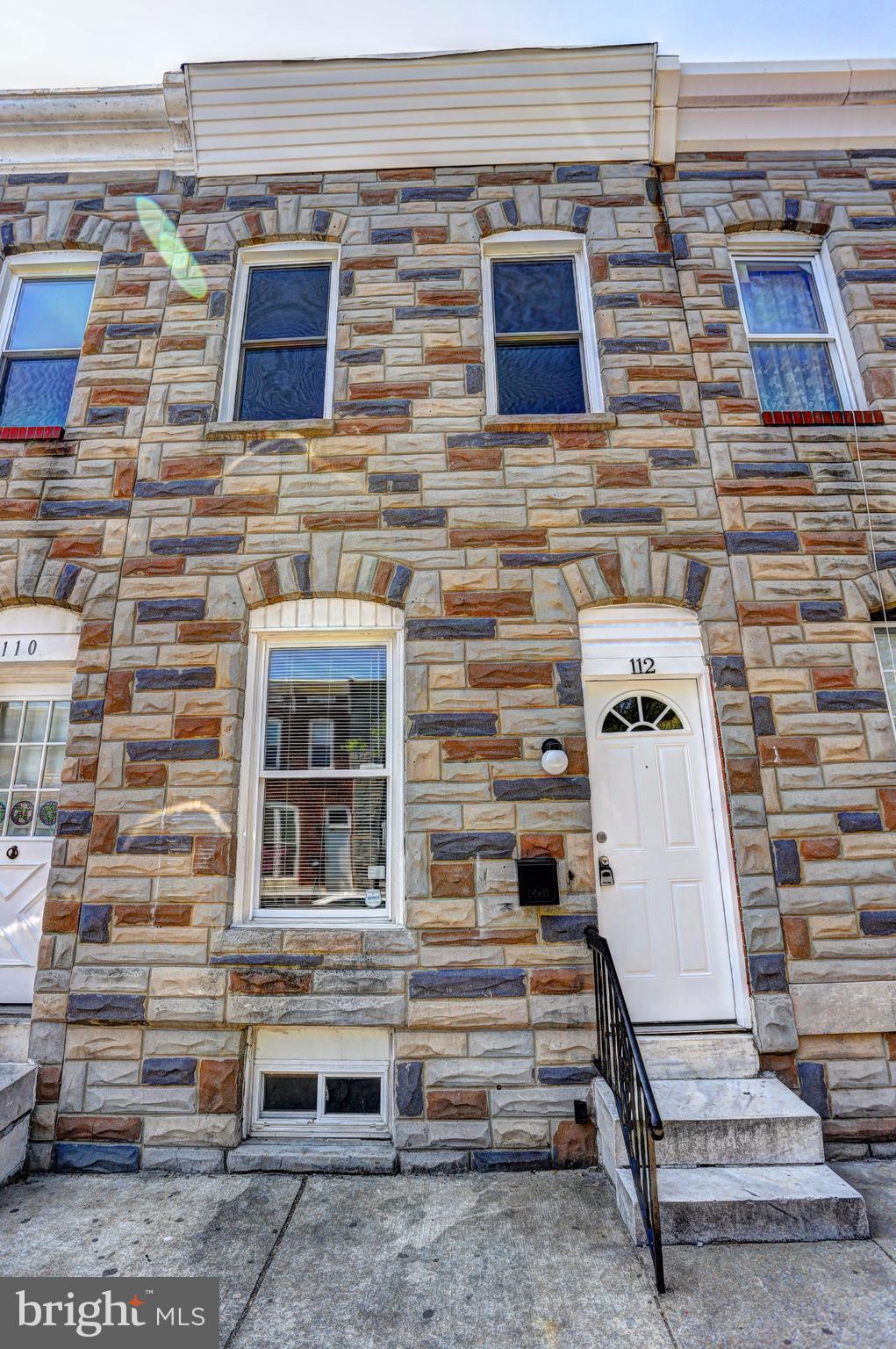 Back on the market! Move right into this attractive townhome on the edge of Patterson Park. Three bedrooms and one bath with new carpeteing. Easy access to John Hopkins, bus lines, recreation and all that Baltimore has to offer. Finished basement with potential pad parking in rear.