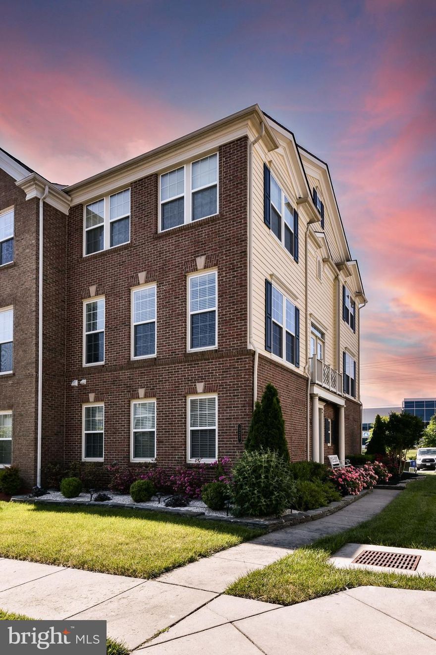 Brick End-unit 3BR, 2FB, 2HB townhouse in sought-after Oaklawn community*Enter tiled foyer & lovely den with LVP floors & garage entry*Main level features cherry hardwood floors, neutral paint tones & lots of natural sunlight throughout*Spacious living room opens to formal dining area with chair rail & shadowboxing trim*Kitchen features ample cherry cabinetry, recessed lighting, granite counters & stainless steel appliances with center island & breakfast nook with sliding glass doors leading to balcony*Upstairs features primary bedroom with tray ceiling, en suite full bathroom with tiled floors & shower*Two additional nicely sized bedrooms share second full bathroom*The Oaklawn community has a pool, basketball courts, & playgrounds*Fantastic location, close to commuter routes, Nearby shopping including Premier Outlets, downtown Leesburg, Village of Leesburg, restaurants, wineries & breweries*Easy commuter access to Rt 7, Rt 15, Dulles Airport & Tysons**NO CATS*