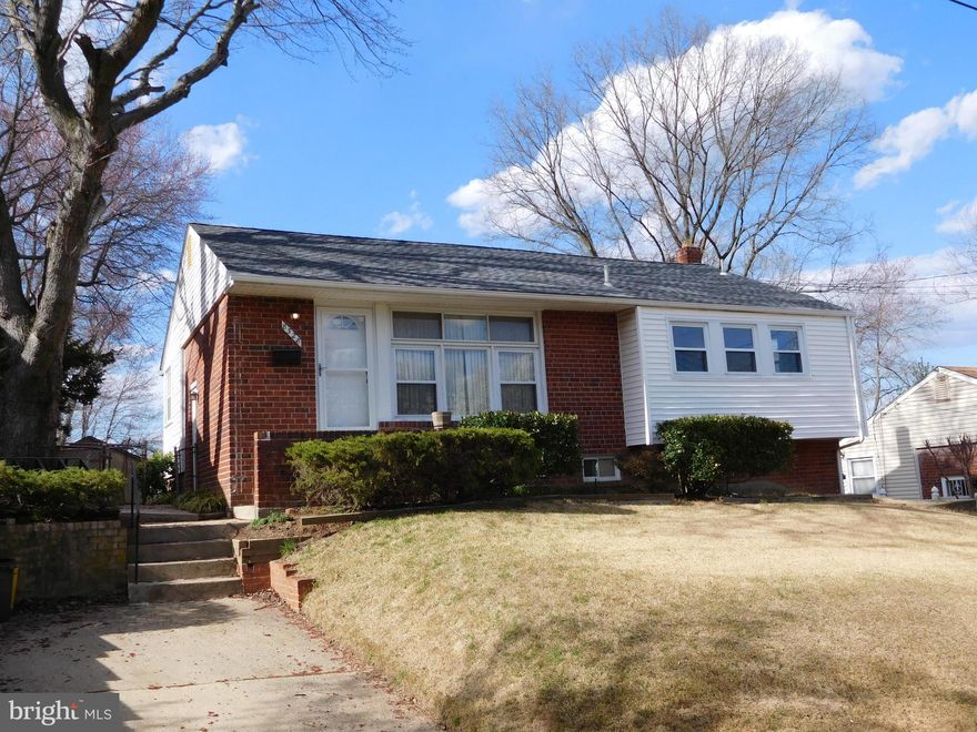 Beautiful updated, clean rambler located in sought after community. This home features 3 bedrooms and 2.5 baths, side patio area and nice size backyard. Heating, AC unit and roof only few years old. Room for 4th bed, fresh paint with upgraded fans and lighting fixtures. Kitchen boasts granite countertops and wood floor. Close to Metro, buses and beltway. This is a must see and is move in ready!