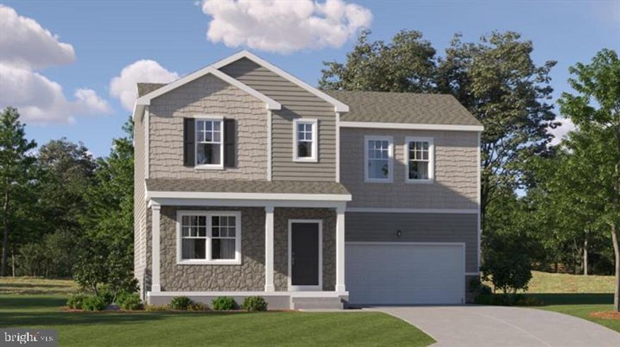 September Delivery! Lennar at Norborne Glebe introduces the new Princeton with an open floor plan on main level and all 4 bedrooms on upper level, next to laundry room. This home has a finished basement which includes a rec room, full bath and 5th bedroom which leads out to the backyard with a beautiful view of mature trees. This home will be ready just in time for the end of summer. Welcome Home Center located at 16 Triberg Drive, Charles Town, WV 25414.