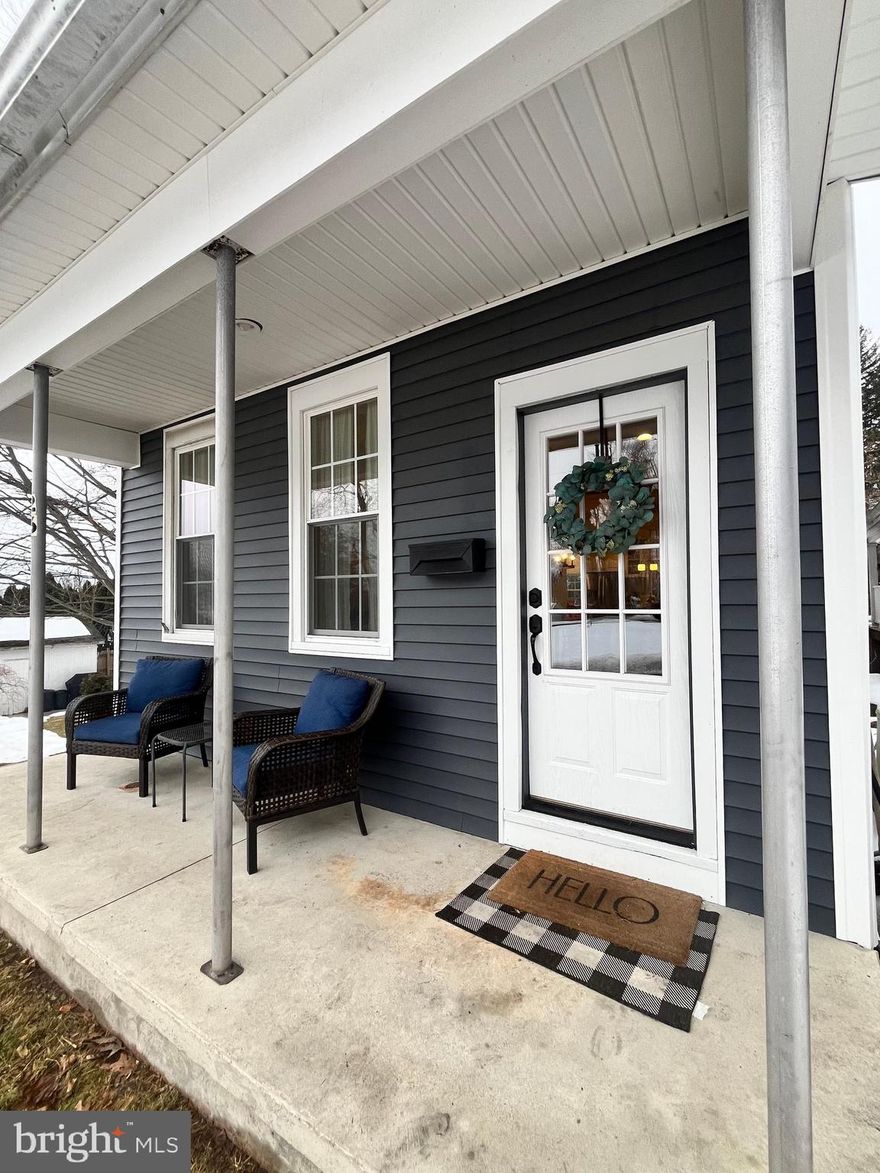 Welcome home to this beautiful, truly turn-key property in Reinerton! Situated on a double lot along a quiet back street, this home offers the comfort and updates you've been looking for!
The LARGE, level yard is perfect for kids, pets, and outdoor entertaining. A detached garage adds storage, and the newly poured concrete pad out back provides additional space for activities.
Inside, this home has been COMPLETELY remodeled from the inside out — featuring all new electrical, plumbing, and insulation for true peace of mind. Major mechanical updates include a metal roof (2019), a brand-new tankless hot water heater (2025), propane forced hot air heat, and central air for year-round comfort.
You will find gorgeous original hardwood floors and a bright, open main-level floor plan with ideal sightlines for modern living. Just off the kitchen, you’ll love the flexible bonus space — perfect for a playroom or home office overlooking the backyard.
Upstairs offers three spacious bedrooms, a beautifully updated central bathroom, and the convenience of second-floor laundry!
This home checks all the boxes — location, updates, charm, and functionality. Schedule your showing today!