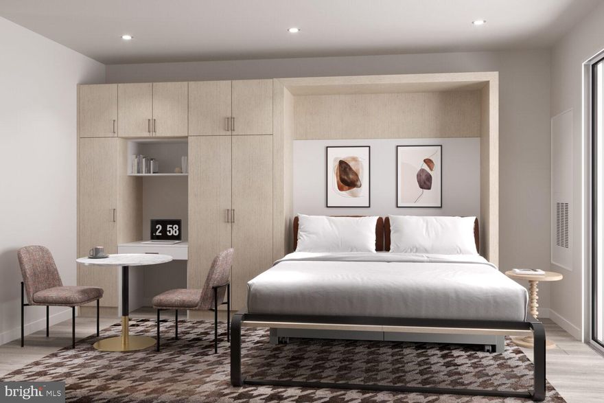 Nestled at 1314 Spring Garden Street in Philadelphia’s vibrant Callowhill neighborhood, The Astir Callowhill offers a harmonious blend of modern luxury and urban convenience. This thoughtfully designed apartment community provides residents with a serene sanctuary amidst the city's dynamic energy, where contemporary living meets timeless comfort.

The Astir Callowhill features a selection of studio and one-bedroom apartments, ranging from approximately 432 to 496 square feet. Each residence is meticulously crafted with open-concept layouts that maximize space and natural light, creating an inviting atmosphere for both relaxation and entertaining. High-end finishes abound, including quartz countertops, energy-efficient stainless steel appliances, and in-unit washers and dryers. Select units offer private balconies, providing residents with their own outdoor retreats in the heart of the city.

Beyond the individual units, The Astir Callowhill boasts a suite of amenities designed to enhance the living experience. Residents can enjoy a state-of-the-art fitness center, a clubhouse equipped with a business center and conference rooms, and a rooftop deck offering panoramic views of Philadelphia. The building also features a second-story terrace with green space, a bicycle storage room, and electric vehicle parking spaces, reflecting a commitment to sustainable living. Additional conveniences include a package room, community-wide WiFi, and key fob entry for secure access.

Living at The Astir Callowhill means being immersed in the rich tapestry of the Callowhill neighborhood, also known as the Loft District. This area is renowned for its eclectic mix of art, culture, and entertainment. Residents are just steps away from iconic venues like Union Transfer and Underground Arts, as well as a diverse array of dining options ranging from cozy cafés to gourmet restaurants. The neighborhood's walkability is exceptional, with public transportation readily accessible, including the nearby Spring Garden Station on the Broad Street Line.

The Astir Callowhill is more than just a place to live; it's a lifestyle choice for those seeking a dynamic yet comfortable urban experience. With its prime location, modern amenities, and thoughtfully designed living spaces, it offers an unparalleled opportunity to thrive in the heart of Philadelphia.

** Photos are of model units ** Pricing changes on a daily basis **