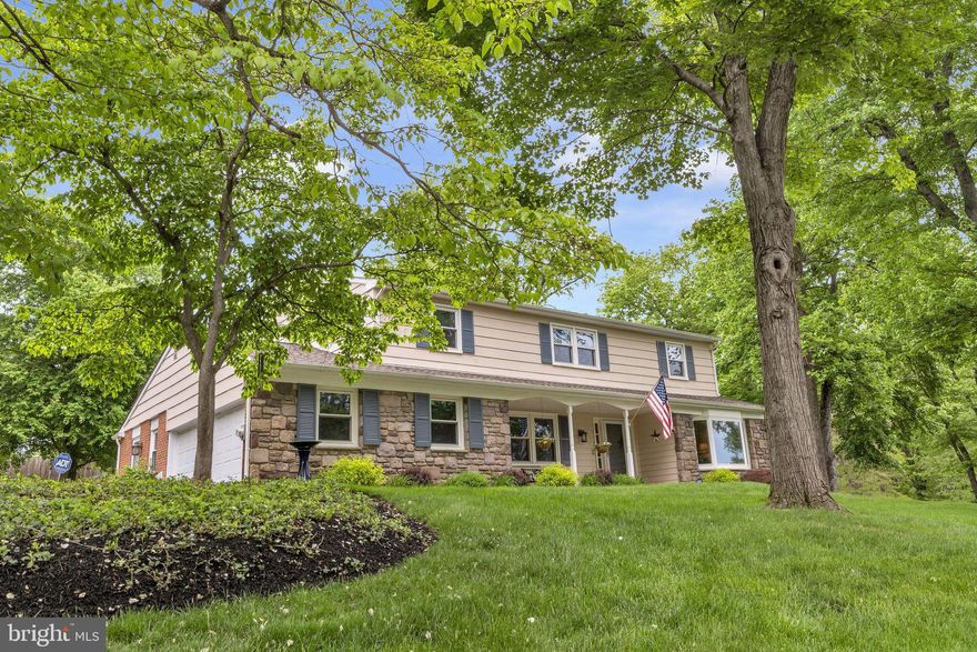 Welcome to 1144 Dickinson Drive, a beautifully maintained and thoughtfully updated colonial nestled on a mature half-acre corner lot in the highly desirable Sandy Run neighborhood within award-winning Pennsbury School District.  Offering nearly 3,000 square feet of comfortable living space, this spacious 5 BR, 2.5 BA home blends timeless character with modern functionality and exceptional everyday livability. From the moment you arrive, the home’s established landscaping, inviting curb appeal, and peaceful setting create a warm and welcoming first impression.  Inside, gleaming hardwood floors, abundant natural light, and generously sized rooms create an atmosphere that feels both open and comfortable. The heart of the home is the updated kitchen featuring custom cabinetry, quartz countertops, professional-grade stainless appliances, a center island with seating, and an easy flow into the adjoining family room with wood-burning fireplace insert creating an ideal space for both everyday living and entertaining.  The spacious sunroom with vaulted ceiling and skylights offers the perfect place to relax while overlooking the private backyard and mature trees beyond. Upstairs, five generously sized bedrooms provide exceptional flexibility for family living, guests, work-from-home needs, or hobby space. The primary suite features ample closet space and a beautifully updated private bath.  The outdoor setting is equally impressive. The large yard, mature shade trees, patio areas, and established landscaping create a peaceful outdoor retreat rarely found. Whether enjoying quiet mornings, entertaining friends, or simply relaxing outdoors, the property offers a true sense of suburban comfort and privacy.  Beyond the cosmetic updates lies what can best be described as the home’s “Invisible Value”. Over the years, the current owners have invested nearly $100,000 into major system improvements, infrastructure upgrades, maintenance, and long-term stewardship items that many buyers may never immediately see , but will absolutely appreciate. Significant investments in roofing, heating and cooling systems, ventilation, electrical improvements, exterior enhancements, and other major components help provide peace of mind and reduce future ownership uncertainty in ways that truly matter in today’s market.  Additional highlights include a full basement with excellent storage and future finishing potential, multi-zone HVAC, updated windows, public water and sewer, main-floor laundry, and a spacious two-car garage.  Ideally located just a half-mile walk to the shops, restaurants, coffee houses, and riverside charm of downtown Yardley Borough, the home also offers convenient access to parks, shopping, commuter routes, and trains to Philadelphia and New York.  1144 Dickinson Drive offers the rare combination of space, warmth, functionality, walkability, and long-term livability in one of Lower Makefield’s most established and sought-after neighborhoods.  Welcome Home!