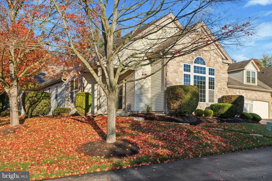 Welcome to 64 Legacy Oaks, a beautifully maintained home in the desirable 55+ community of Legacy Oaks in Richboro. Tucked toward the back of the neighborhood, this property offers a quiet setting and one of the most sought-after layouts.

The main level features both the primary and guest bedrooms. The primary suite includes two large closets, tray ceiling, double vanity, and walk-in shower, while the guest bedroom sits conveniently near a full hall bath. The open floor plan offers cathedral ceilings, updated flooring, and an upgraded kitchen with granite countertops, tile backsplash, stainless steel appliances, and additional cabinetry with a butcher block top. Natural light fills the home through oversized windows. Additional highlights include first-floor laundry and interior access to an oversized two-car garage. Upstairs, the spacious loft provides versatility as a third bedroom, home office, or extra living area. Recent updates include a new roof (2024), new carpet, fresh interior paint, and new sliding glass doors (2020) leading to the largest patio in the community—a perfect spot for morning coffee or summer barbecues, featuring newly poured concrete (2024). Guest parking is conveniently nearby. Located close to shopping, dining, and local amenities, this is a wonderful opportunity to join the Legacy Oaks community. Sellers are including a one-year home warranty as well!