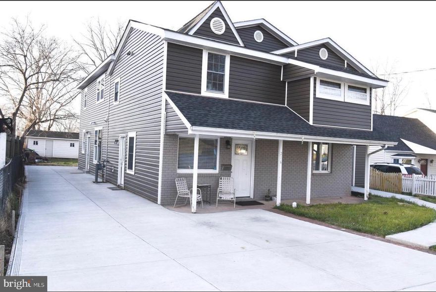 This is an exquisite State-of-the-Art Home!!! Totally remodeled. Addition was completed in 2022. Kitchen has quartz countertops, custom made white cabinets, stainless steel appliances,  siding,  roof,  windows, etc. The house has an open floor plan. As you enter the home, it has a reception area. It has two living rooms one downstairs and one upstairs. The home has been customized to perfection. You have to see it to believe it. This home it's loaded. It won't last!!!