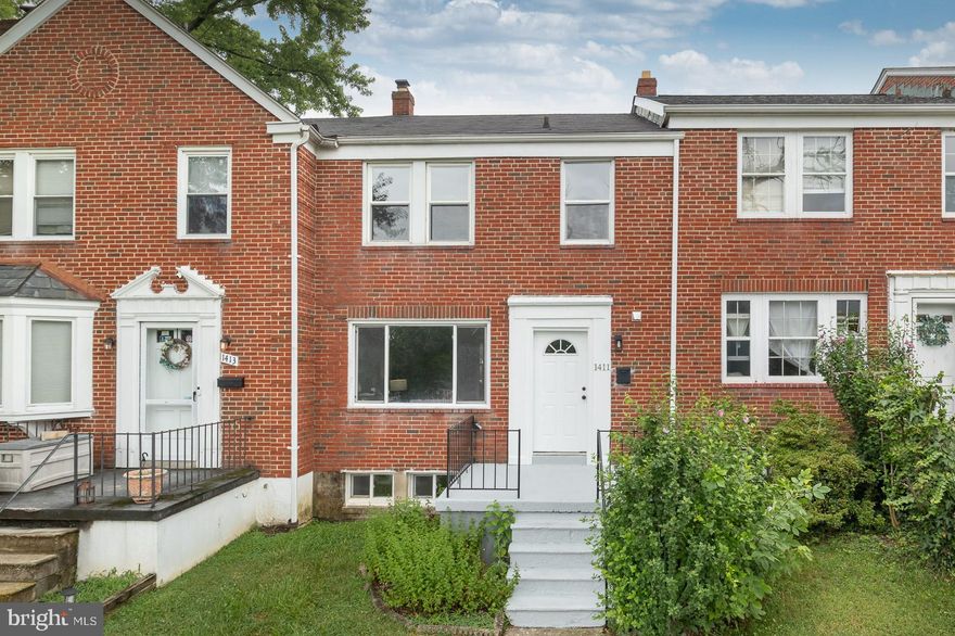 Experience the comfortable living you deserve in this townhome in the fantastic Edmondson Heights neighborhood! Upon entering, discover an elegant modern dwelling enhanced by soft, neutral tones and gorgeous hardwood flooring throughout. The stylish kitchen delights with its stainless-steel appliances, shaker-style cabinetry, and sleek quartz countertops. Downstairs, a versatile basement with a full bath can be utilized according to your needs - imagine it as a gym, an office, a recreation room, or overnight lodgings for guests. Additionally, there’s a fenced backyard, and off street parking able to accommodate multiple vehicles. With schools, shopping, and dining nearby, why wait? Come for a tour before it slips you by!